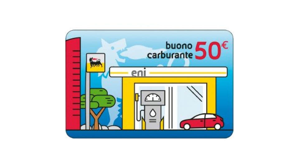 ENI Buono Carburante da 50 euro