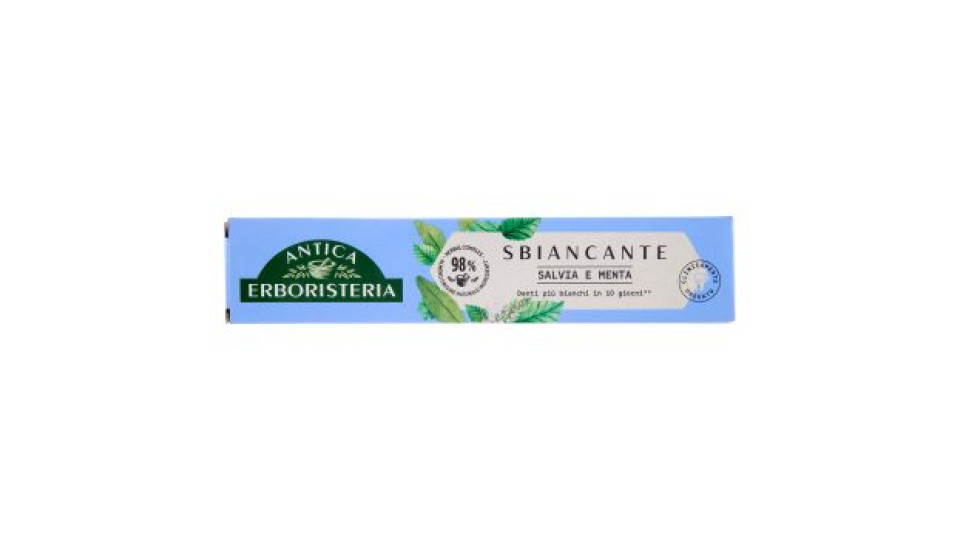Antica Erboristeria Dentifricio Sbiancante Salvia e Menta 75 ml