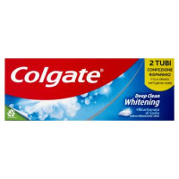 Colgate dentifricio sbiancante Deep Clean Whitening 2x75 ml