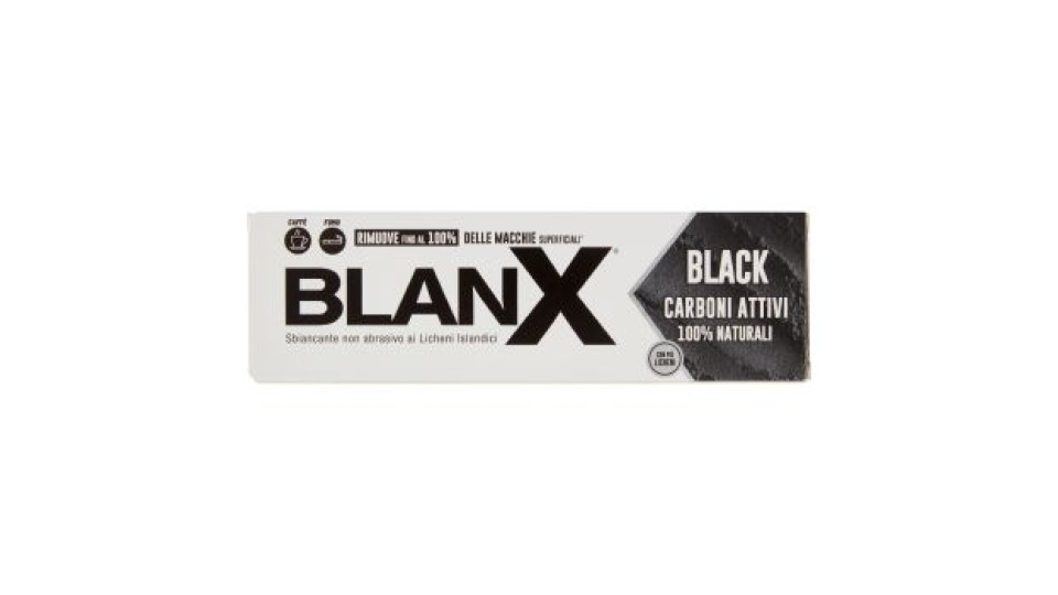 Blanx Black Carboni Attivi 100% Naturali 75 ml