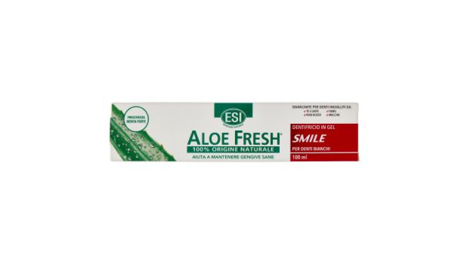 ESI Aloe Fresh Smile Dentifricio in Gel 100 ml