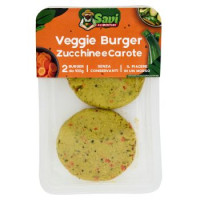 Savi Alimentari Veggie Burger Zucchine e Carote 2 x 100 g