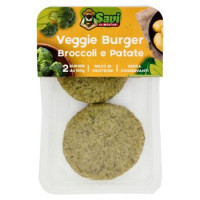 Savi Alimentari Veggie Burger Broccoli e Patate 2 x 100 g