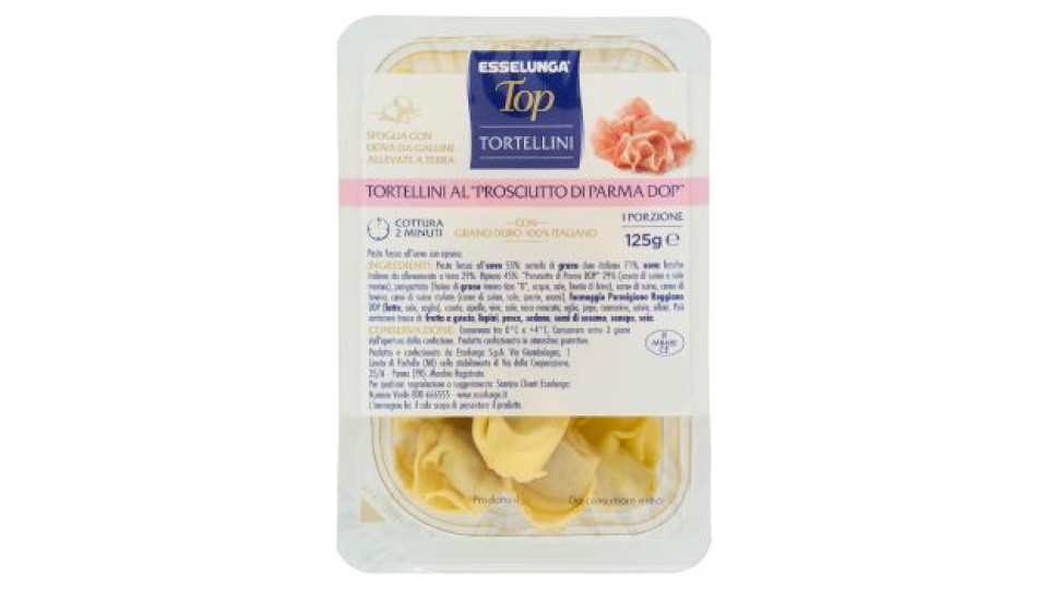 Esselunga Top Tortellini al "Prosciutto di Parma DOP" 125 g