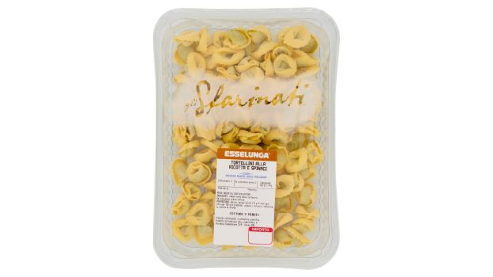 Esselunga Gli Sfarinati Tortellini alla ricotta e spinaci