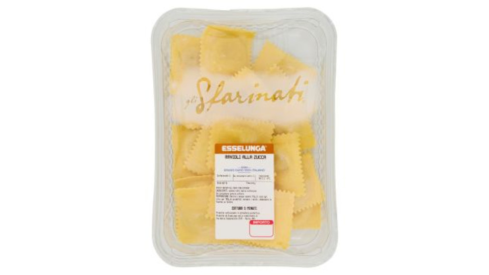 Esselunga Gli Sfarinati Ravioli alla zucca
