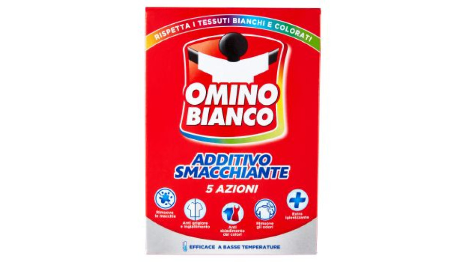 Omino Bianco Additivo Smacchiante Polvere 500 g