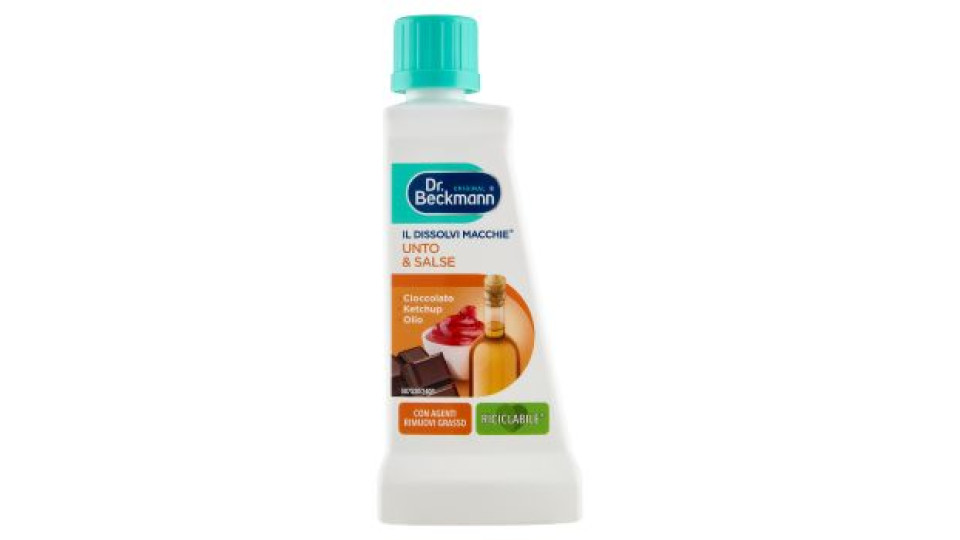 Dr.Beckmann il Dissolvi Macchie Unto & Salse 50 ml