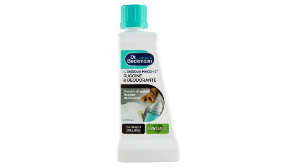Dr. Beckmann il Dissolvi Macchie Ruggine & Deodorante 50 ml