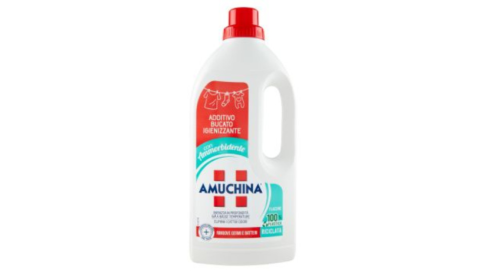 Amuchina Additivo Bucato Igienizzante con Ammorbidente 1 L