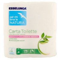 Esselunga Per chi ama la natura Carta toilette 4 pz