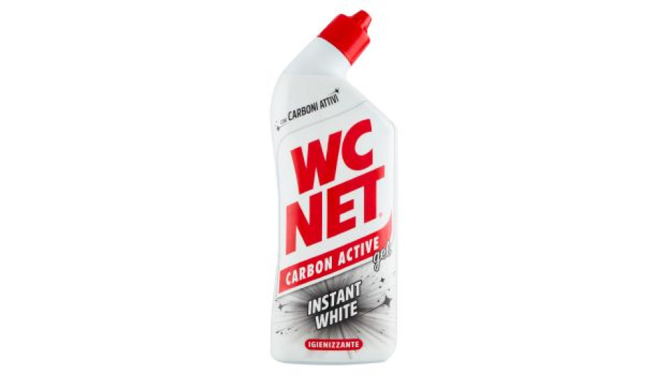 WC Net Carbon Active gel Instant White 800 ml
