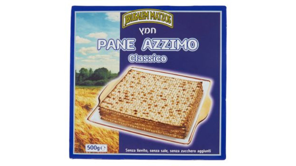 Jerusalem Matzos Pane Azzimo Classico 500 g