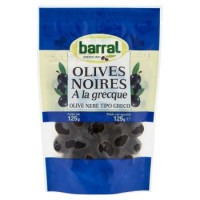 barral Olives Noires a la grecque 125 g