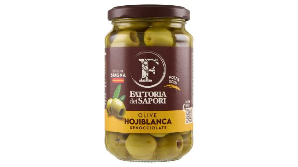 Fattoria dei Sapori Olive Hojiblanca Denocciolate 330 g