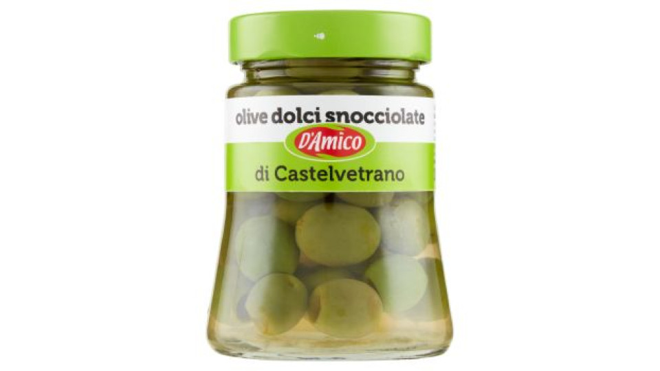 D'Amico olive dolci snocciolate di Castelvetrano 290 g