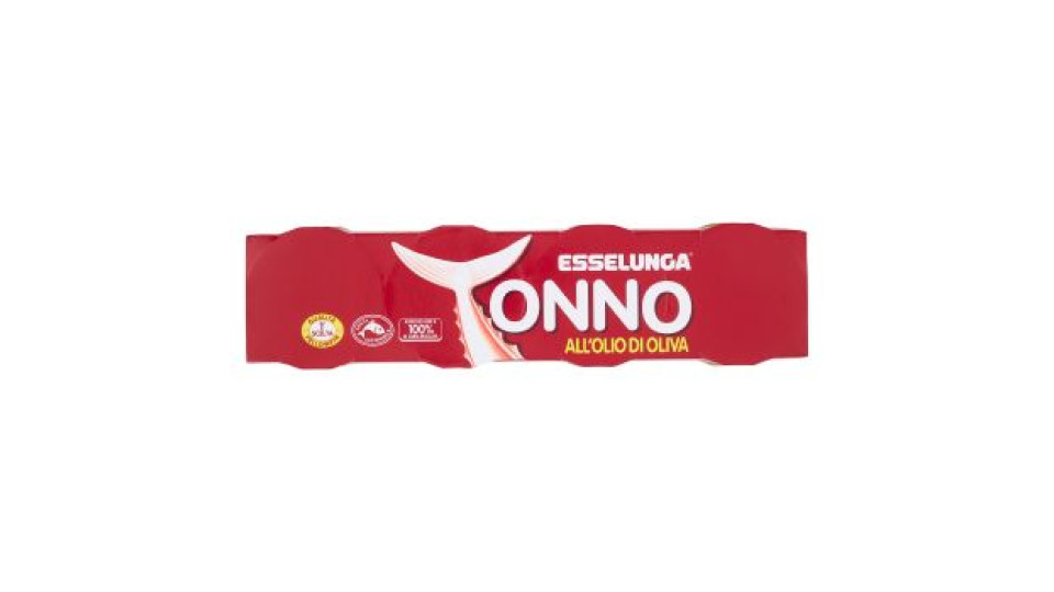 Esselunga Tonno all'olio di oliva 4 x 70 g