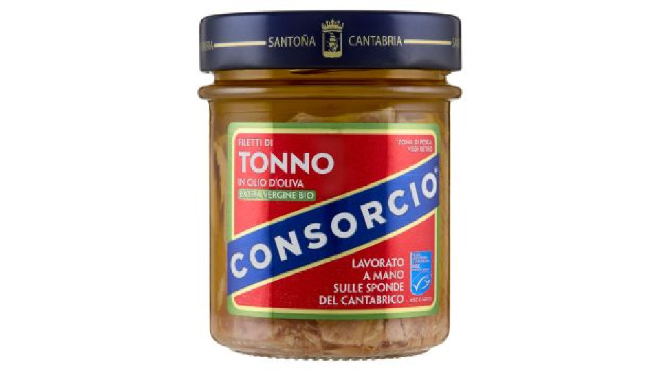 Consorcio Tonno in Olio d'Oliva Extra Vergine Bio 175 g