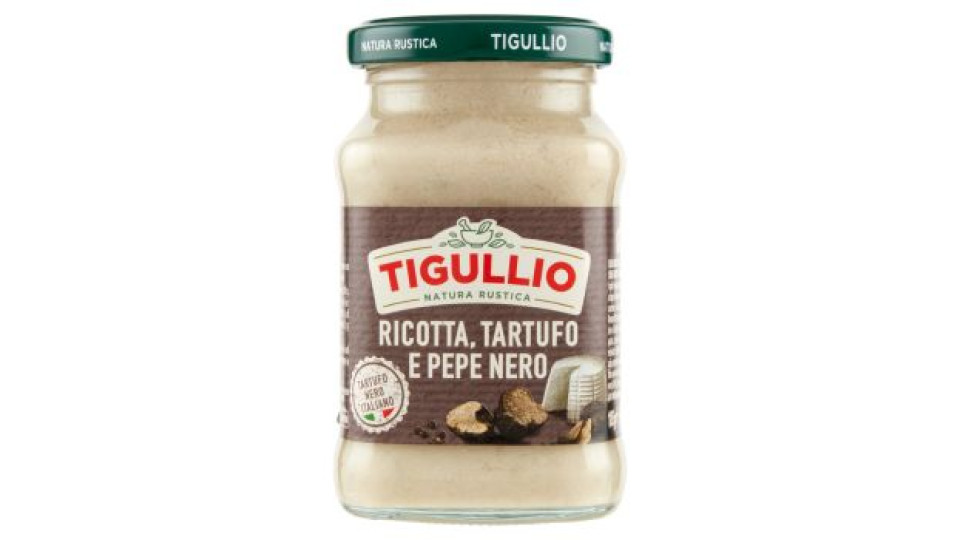 Tigullio Ricotta, Tartufo e Pepe Nero 185 g