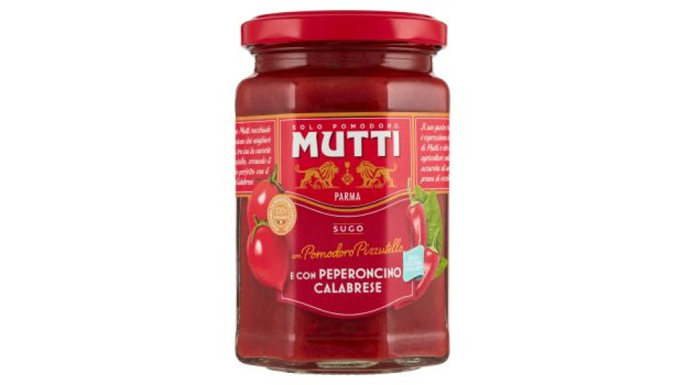 Mutti Sugo con Pomodoro Pizzutello e con Peperoncino Calabrese 280 g