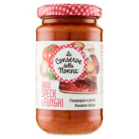 Le Conserve della Nonna Ragù speck e funghi 190 g