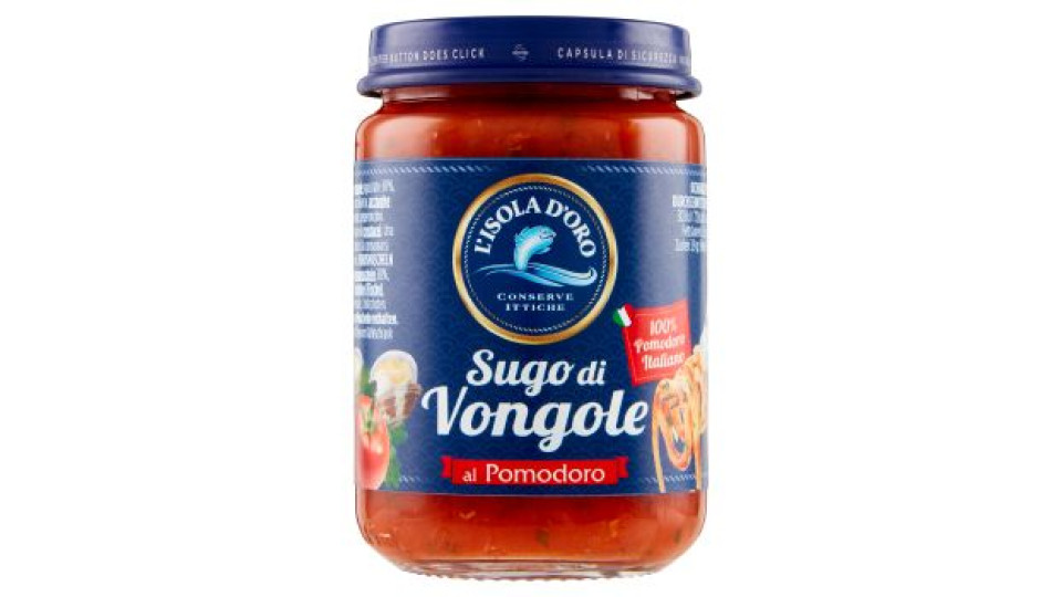 L'Isola d'Oro Sugo di Vongole al Pomodoro 130 g