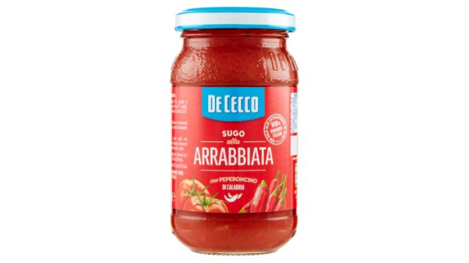 De Cecco Sugo alla Arrabbiata con Peperoncino di Calabria 200 g