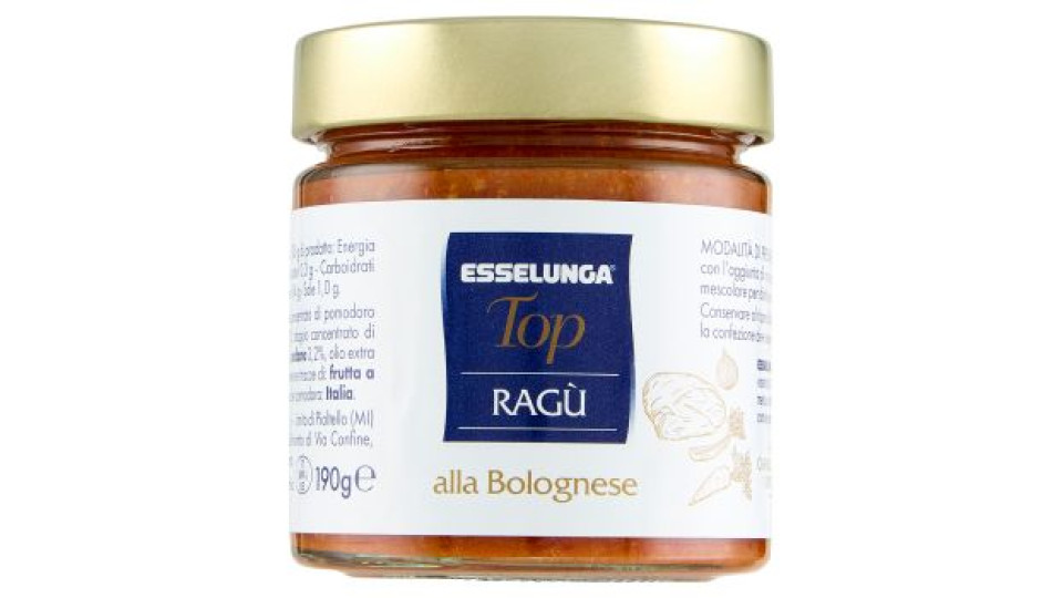 Esselunga Top Ragù alla bolognese 190 g