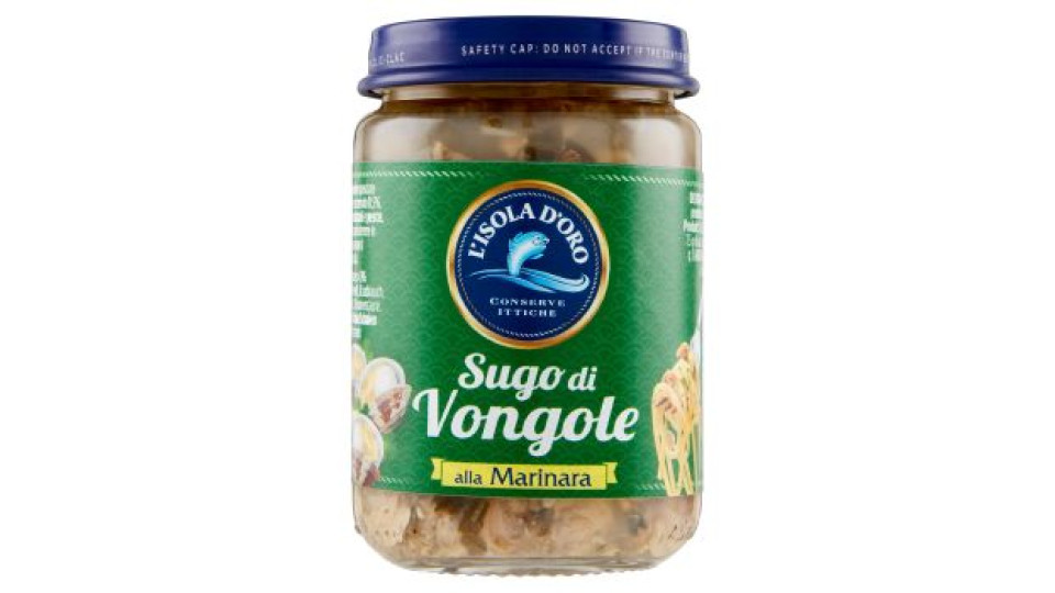 L'Isola d'Oro Sugo di Vongole alla Marinara 130 g