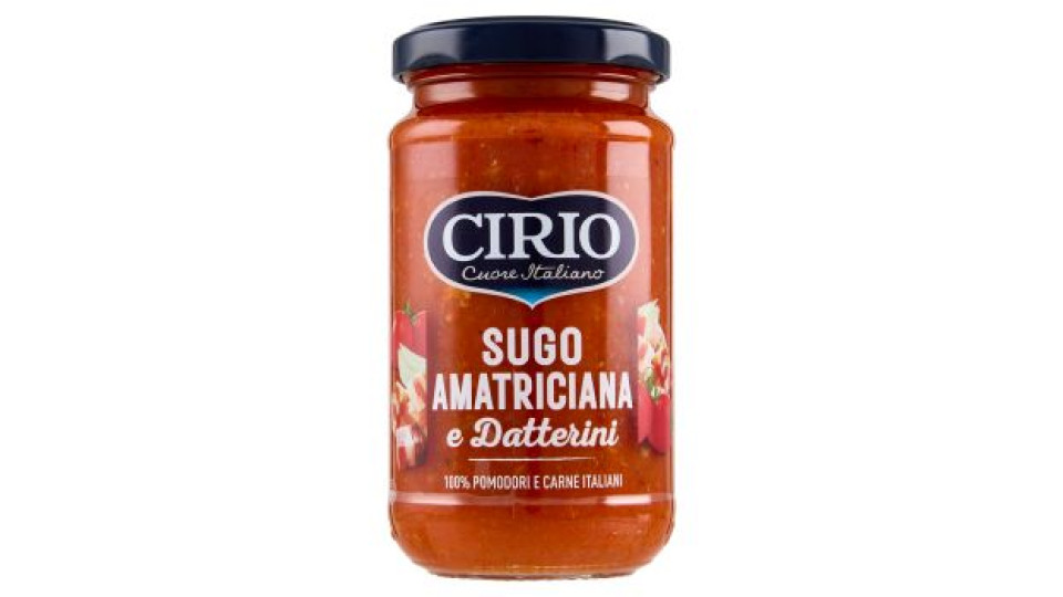 Cirio Sugo Amatriciana e Datterini 190 g