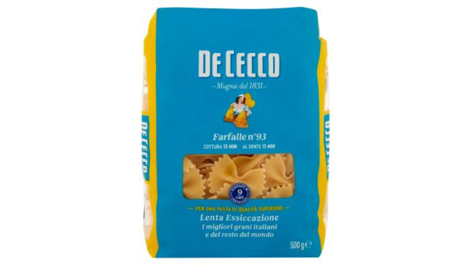 De Cecco Farfalle n°93 500 g