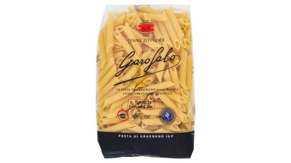 Garofalo Penne Ziti Lisce 69 Pasta di Gragnano IGP 500 g