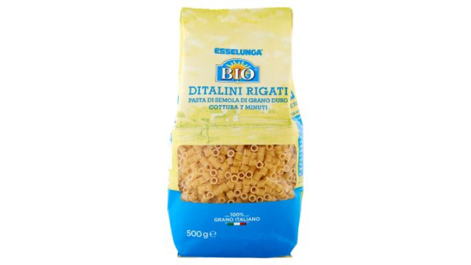 Esselunga Bio Ditalini rigati 500 g