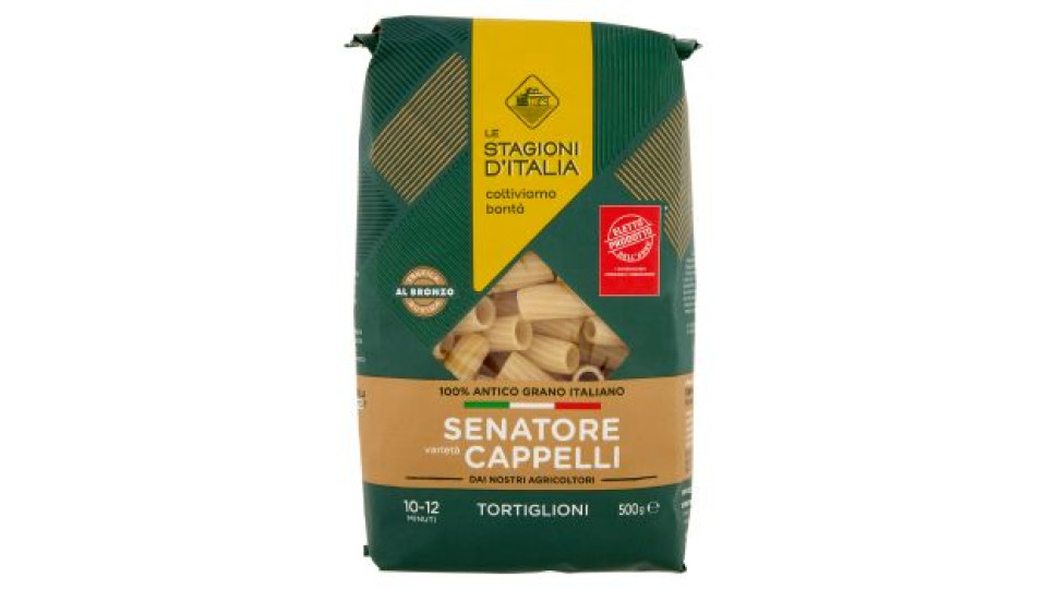 Le Stagioni d'Italia Senatore varietà Cappelli Tortiglioni 500 g