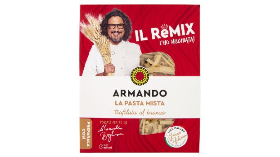 Armando *Metodo zero Residui di Pesticidi e Glifosato la Pasta Mista 500 g