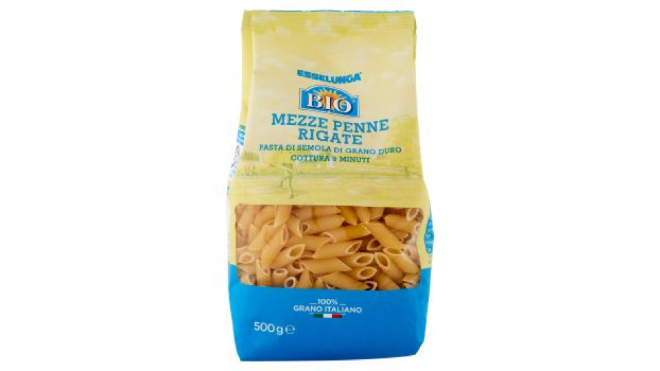 Esselunga Bio Mezze penne rigate 500 g