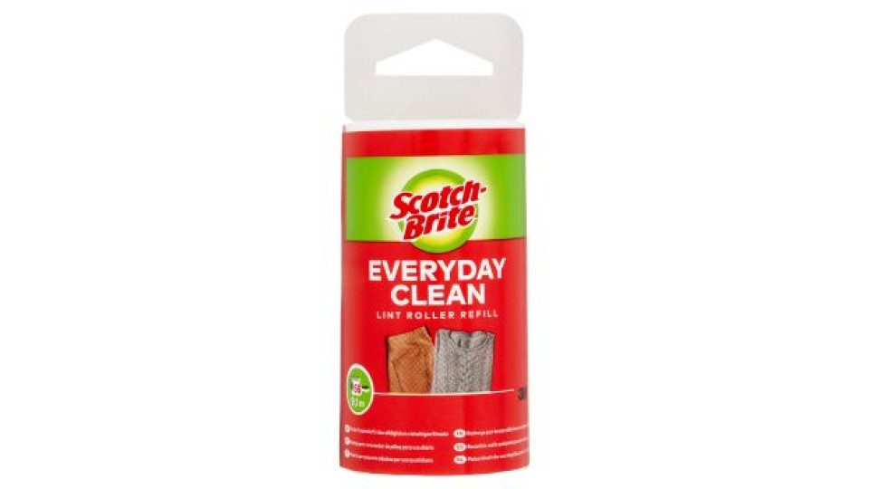 Scotch-Brite® Spazzola adesiva levapelucchi ricarica da 56 fogli