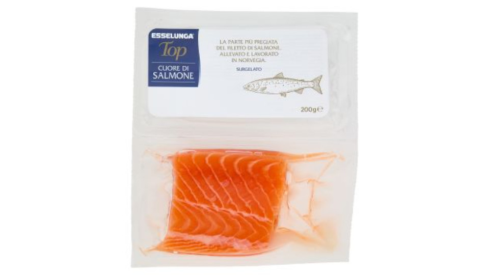 Esselunga Top Cuore di salmone surgelato 200 g