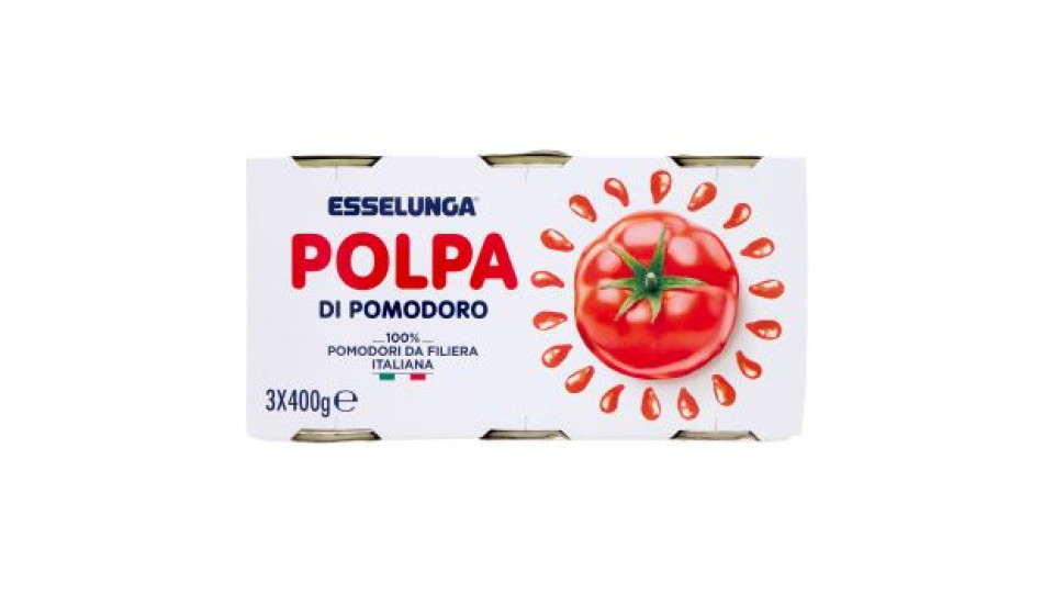 Esselunga Polpa di pomodoro 3 x 400 g