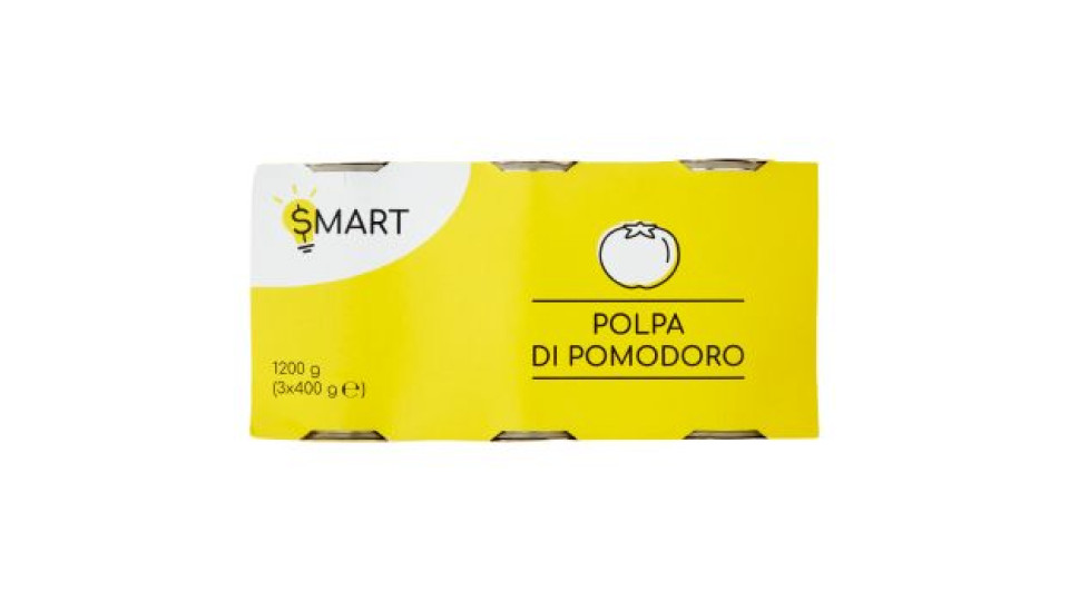 Smart Polpa di pomodoro 3 x 400 g