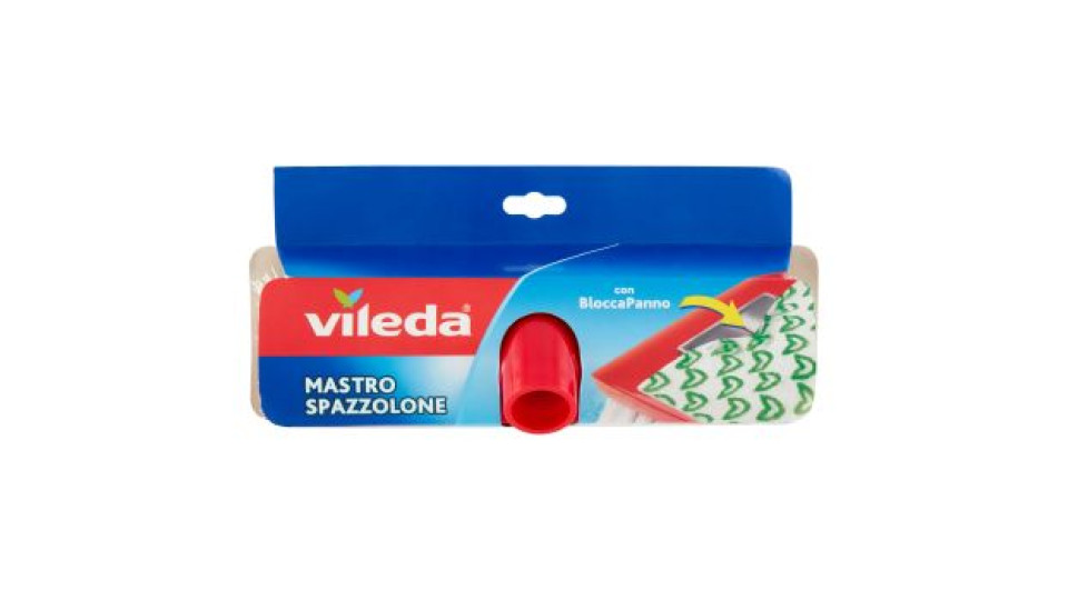 Vileda Mastrospazzolone ricambio con sistema blocca panno