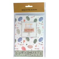 Biglietto Auguri let's Party