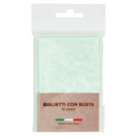 Biglietti con Busta 10 pz