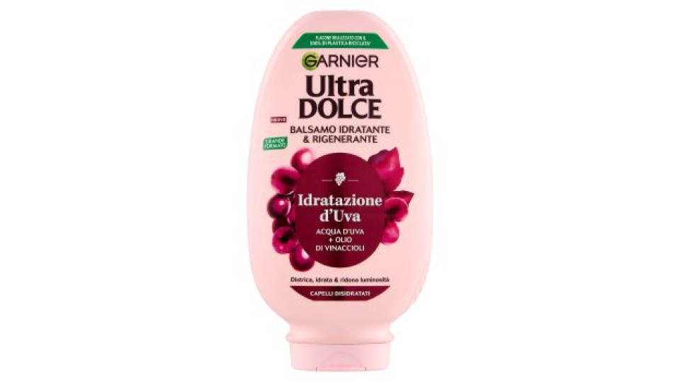 Garnier Ultra Dolce Balsamo Idratante & Rigenerante Idratazione d'Uva 360 ml