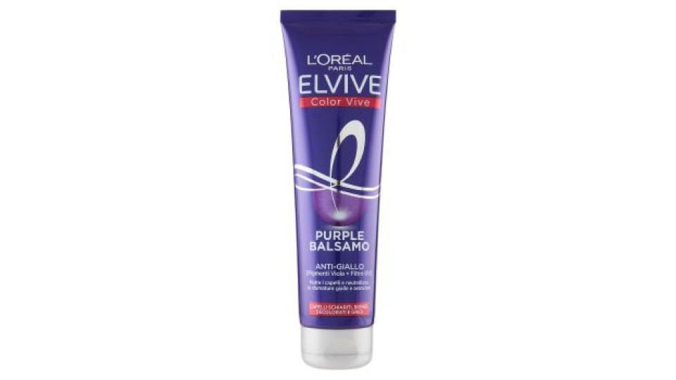 Elvive Color Vive Purple Balsamo Anti-Giallo 150 ml