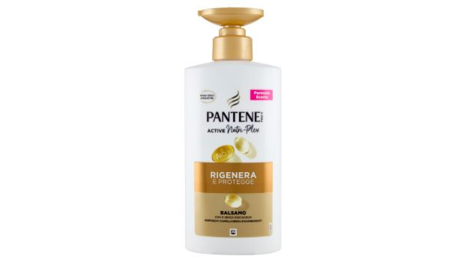 Pantene Pro-V Rigenera e Protegge Balsamo con o Senza Risciacquo Active Nutri-Plex 500 ml