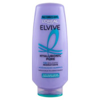 Elvive Hyaluronic Pure 72H Balsamo Reidratante, per Cute e Radici Grasse, 400 ml