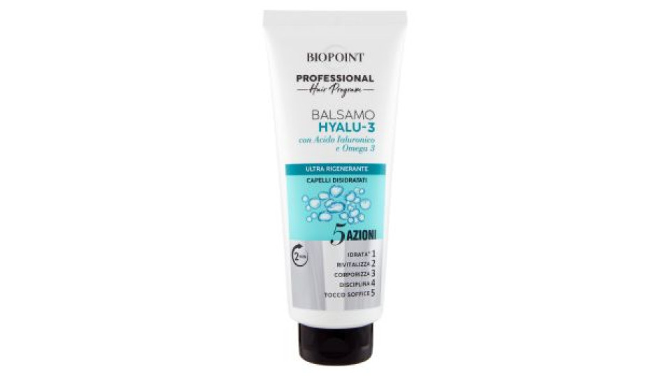 Biopoint Professional Hair Program Balsamo Hyalu-3 350 ml