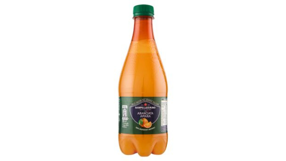 BIBITE SANPELLEGRINO, Bevanda Gassata,  Aranciata Amara, Pet -  450ml
