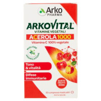 Arkopharma Arkovital Acerola 1000 30 compresse masticabili 63 g